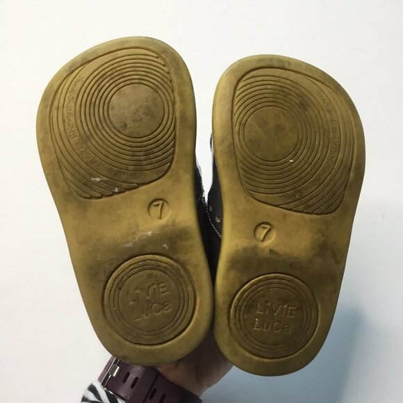 Livie & Luca Gray Blossom Shoes Size 7 - Picture 7 of 7